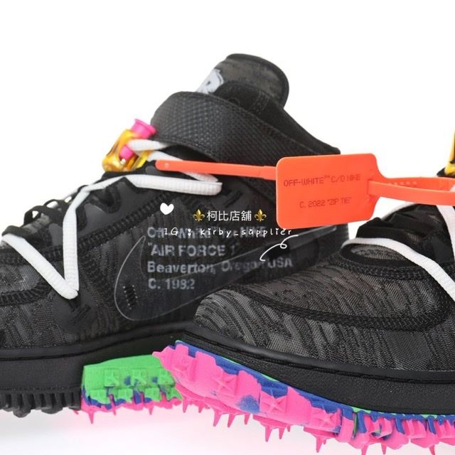 Off-White x Nike Air Force 1 Mid Black 高筒黑